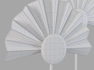 Roche bobois negresco floor lamp Model 3D