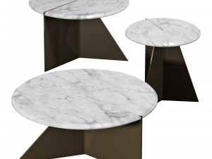 Roche bobois nenuphar cocktail table 3Dモデル