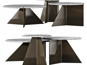 Roche bobois nenuphar cocktail table 3D Modell