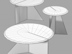 Roche bobois nenuphar cocktail table 3D Modell