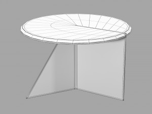 Roche bobois nenuphar cocktail table 3D Modell