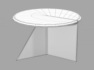 Roche bobois nenuphar cocktail table 3D Model