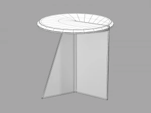 Roche bobois nenuphar cocktail table 3D Model