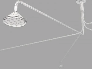 Lumin&aacute;ria de teto n&ocirc;made Roche bobois Modelo 3D