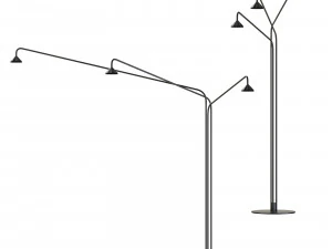 Roche bobois nomad floor lamp 3D Model
