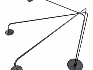 Roche bobois nomad floor lamp Modèle 3D