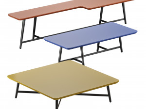 Roche bobois octet cocktail table 3D Model