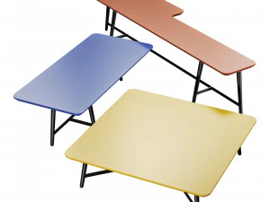Roche bobois octet cocktail table 3D Model