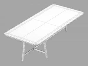 Roche bobois octet cocktail table 3D Model
