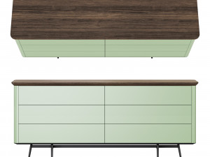 Roche bobois octet dresser 3D Model