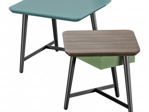 Roche bobois octet end table 3D Model