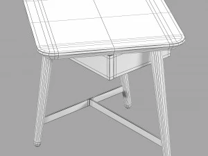Roche bobois octet end table 3D Model