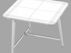 Roche bobois octet end table 3D 模型