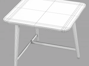 Roche bobois octet end table 3D Model