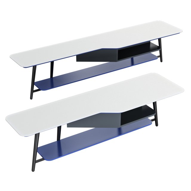 Roche bobois octet tv-unit 3D-Modell .c4d .max .obj .3ds .fbx .stl .blend 