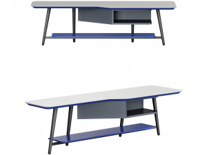 Roche bobois octet tv-unit 3D-Modell