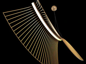 Roche bobois parabola suspension 3D Model