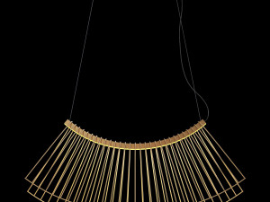 Roche bobois parabola suspension Modello 3D
