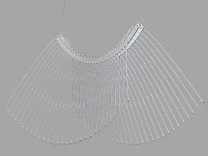 Roche bobois parabola suspension 3D Model