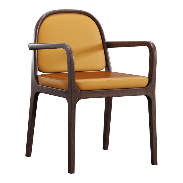 Roche bobois paris paname chair bridge 3D Model .c4d .max .obj .3ds .fbx .stl .blend 