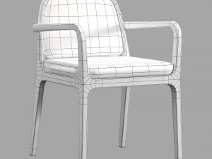 Roche bobois paris paname chair bridge 3D Model