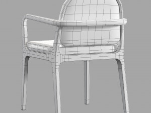 Roche bobois paris paname chair bridge 3D Model
