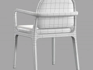 Roche bobois paris paname chair bridge 3D Model
