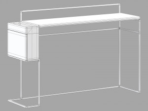 Roche bobois paris paname console Modelo 3D