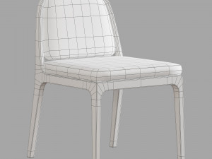 Roche bobois paris paname dining set 3D Model