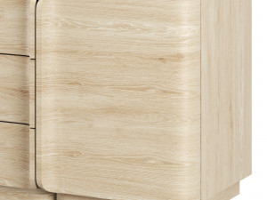 Roche bobois paris paname storage set Model 3D