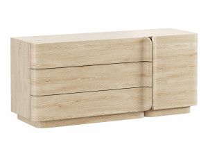 Roche bobois paris paname storage set Model 3D