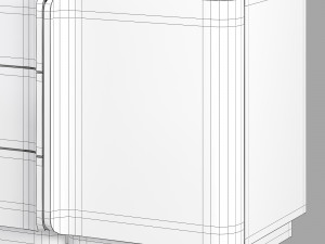 Roche bobois paris paname storage set Model 3D