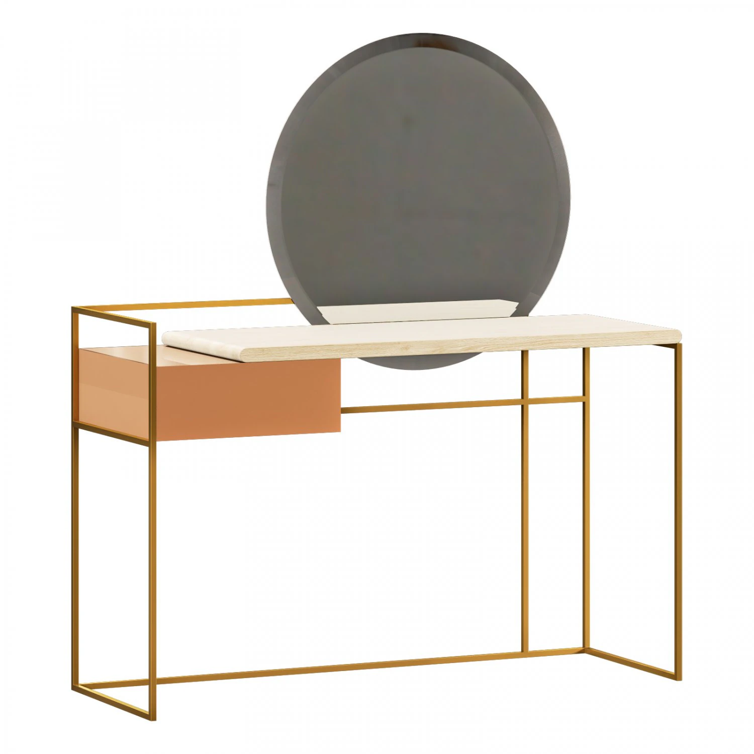 Roche bobois paris paname vanity 3D Model .c4d .max .obj .3ds .fbx .stl .blend 