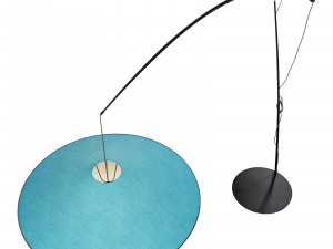 Roche bobois pekin outdoor floor lamp Model 3D
