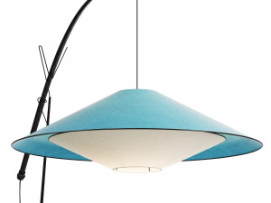 Roche bobois pekin outdoor floor lamp Model 3D