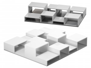 Roche bobois pixl cocktail table 3D Model