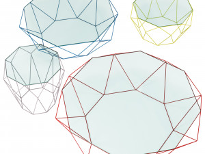 Roche bobois precious cocktail table 3D Modell