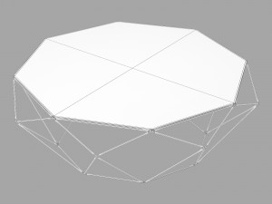 Roche bobois precious cocktail table 3D Modell