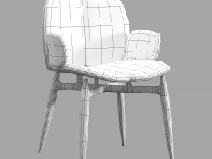 Roche bobois pulp armchair 3D 모델
