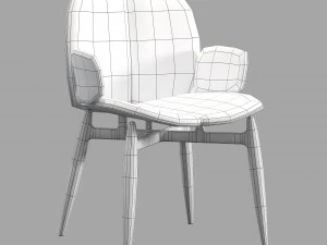 Fauteuil pulpe Roche Bobois Modèle 3D