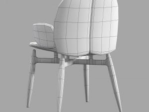 Roche bobois pulp armchair 3D 모델