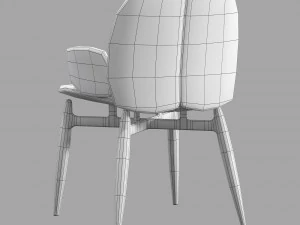 Fauteuil pulpe Roche Bobois Modèle 3D