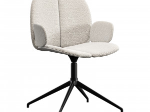 Roche bobois pulp armchair central leg 3D Model