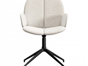 Roche bobois pulp armchair central leg 3D Model