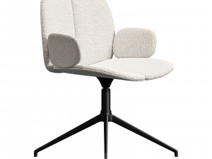 Roche bobois pulp armchair central leg 3D Model