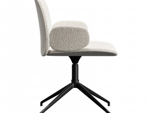 Roche bobois pulp armchair central leg 3D Model