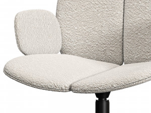 Roche bobois pulp armchair central leg 3D Model