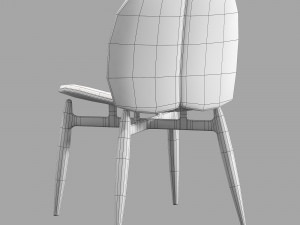Roche bobois pulp chair Model 3D