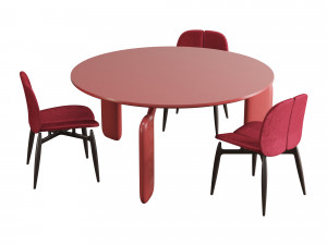 Roche bobois pulp dining set 3 3Dモデル