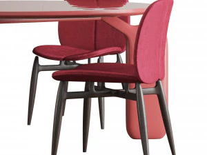Roche bobois pulp dining set 3 3D Model